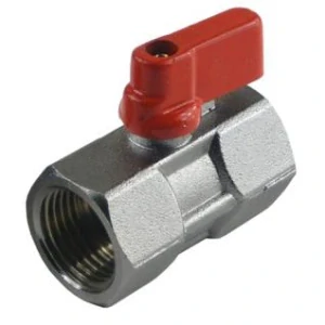 Guľový ventil mini FF 3/8"